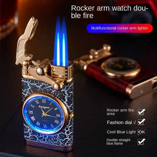 Crocodile Double-Barrel Lighter