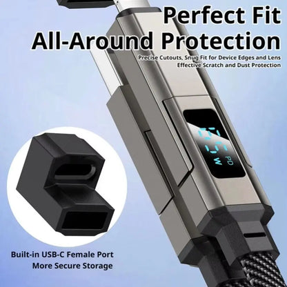 PowerMeter 65W 4-in-1 Keychain Cable