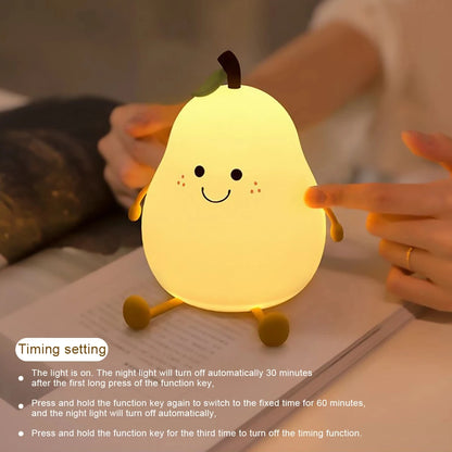 Cute Fruit LED Night Light