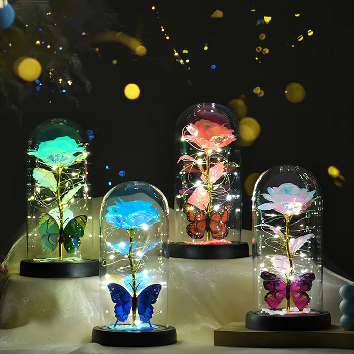 Rose Light Artificial Galaxy Rose
