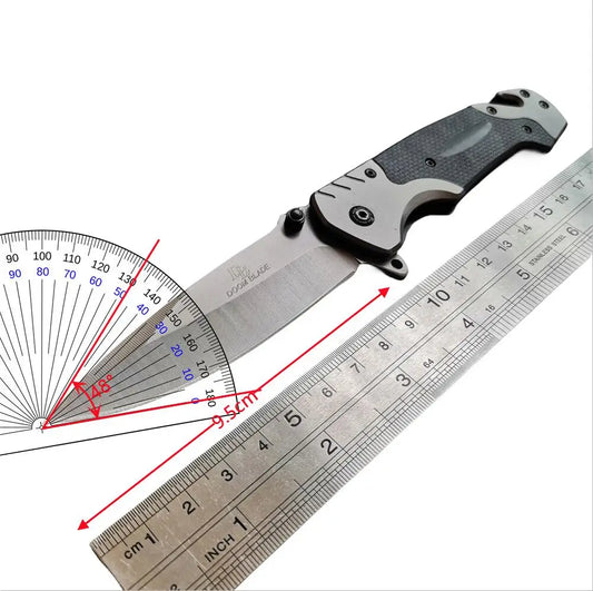 EDC Folding Knife – Military-Grade 8CR13 Steel with High Hardness Blade