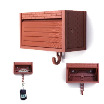 Car Key Fob Holder with Opening Door Garage