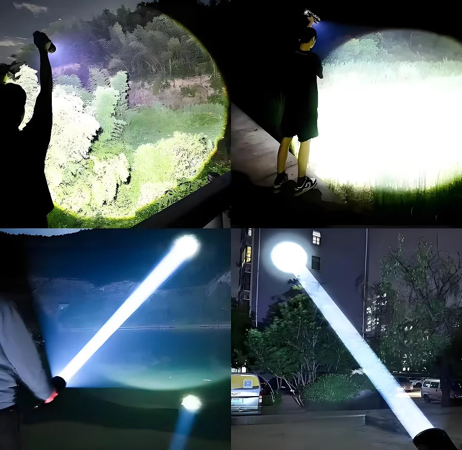 2025 Tactical LED Flashlight – Extreme Power, Built for Any Situation