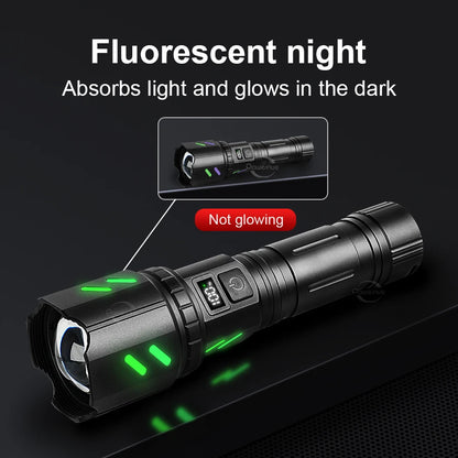2025 Tactical LED Flashlight – Extreme Power, Built for Any Situation