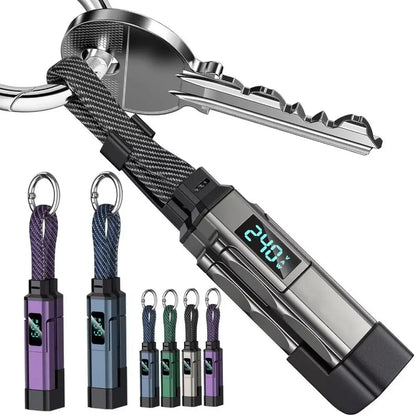 PowerMeter 65W 4-in-1 Keychain Cable