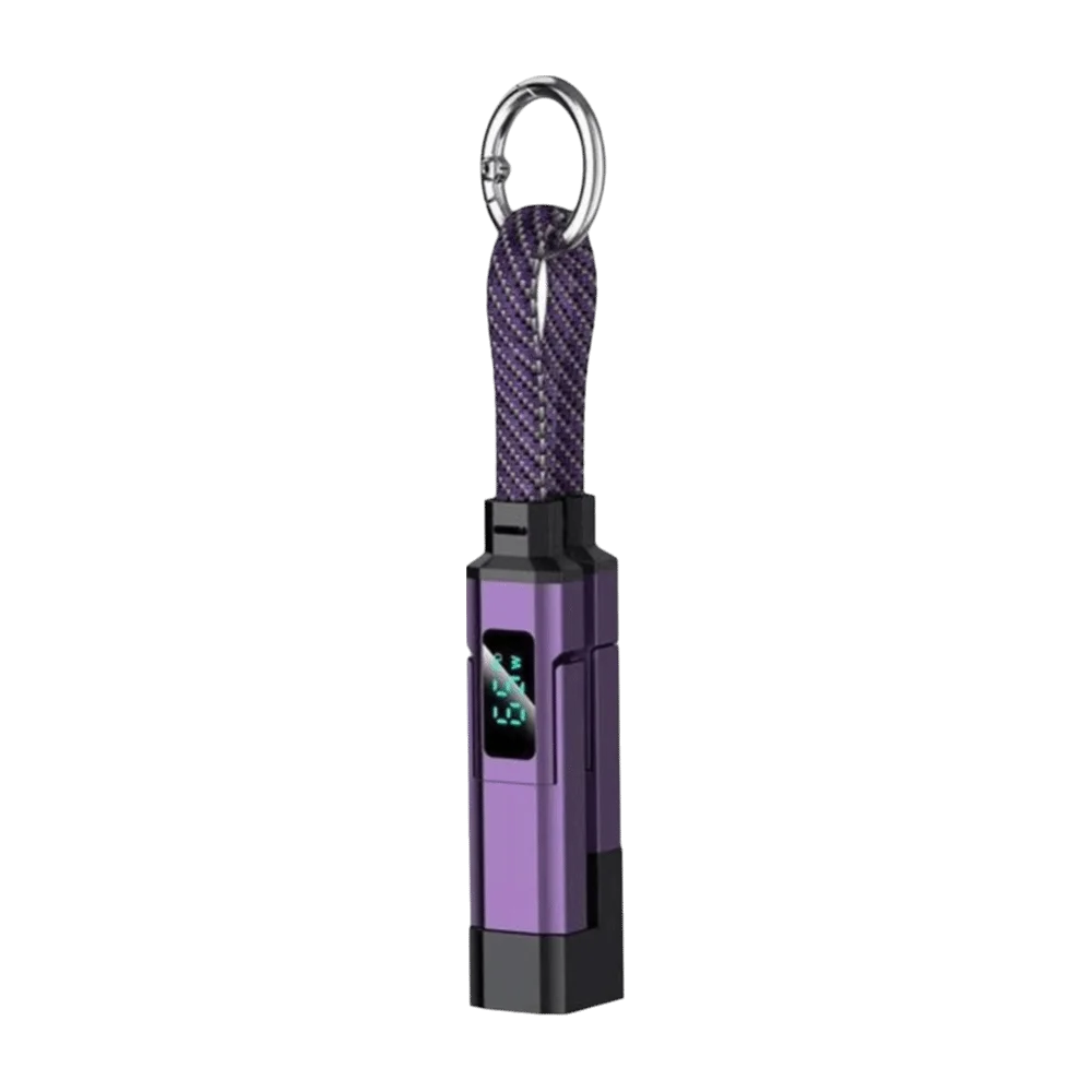 PowerMeter 65W 4-in-1 Keychain Cable