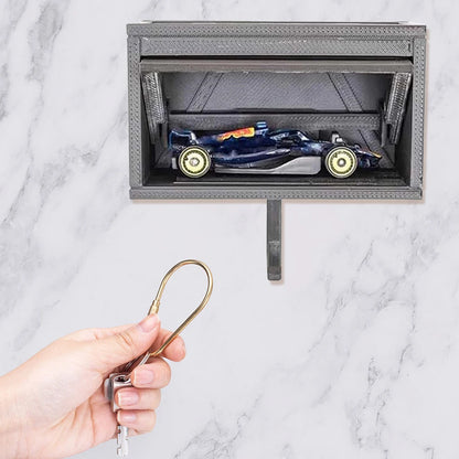 Car Key Fob Holder with Opening Door Garage