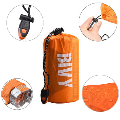 Ultimate Emergency Shelter Kit – Compact, Waterproof & Built for 2-Person Survival
