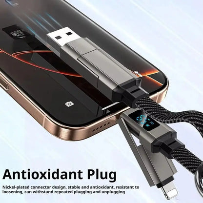 PowerMeter 65W 4-in-1 Keychain Cable