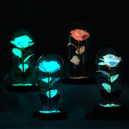 Rose Light Artificial Galaxy Rose