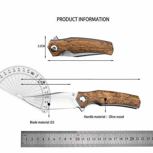 Bearhead Falcon Pocket Knife – Precision 440C Steel Blade for Everyday Carry