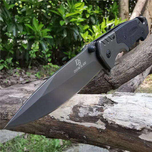 EDC Folding Knife – Military-Grade 8CR13 Steel with High Hardness Blade