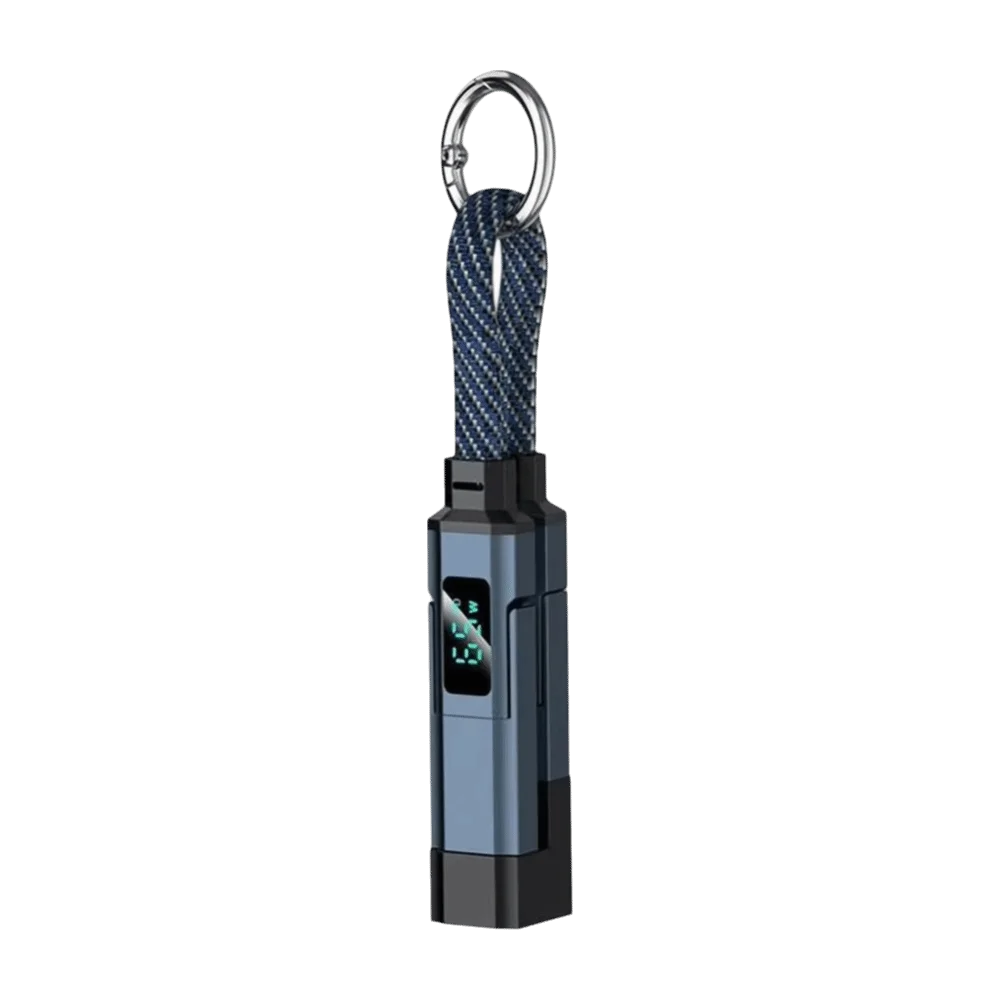 PowerMeter 65W 4-in-1 Keychain Cable