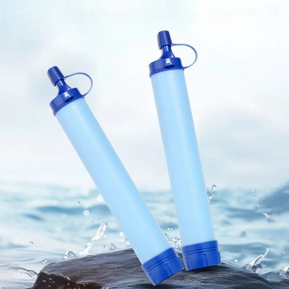 Emergency Water Filter Straw – Direct-Drink Survival Gear for Camping & Outdoor Use