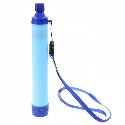 Emergency Water Filter Straw – Direct-Drink Survival Gear for Camping & Outdoor Use