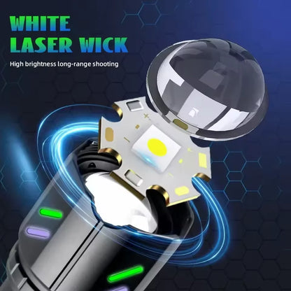 2025 Tactical LED Flashlight – Extreme Power, Built for Any Situation