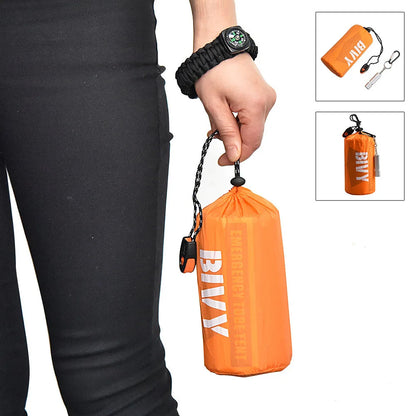 Ultimate Emergency Shelter Kit – Compact, Waterproof & Built for 2-Person Survival