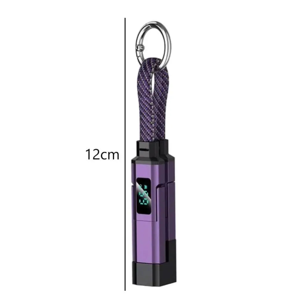 PowerMeter 65W 4-in-1 Keychain Cable