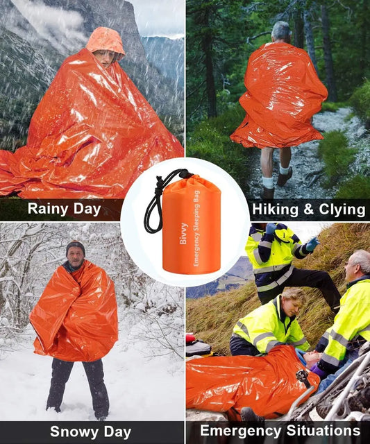 Emergency Survival Sleeping Bag – Ultra-Light, Waterproof & Heat-Retaining