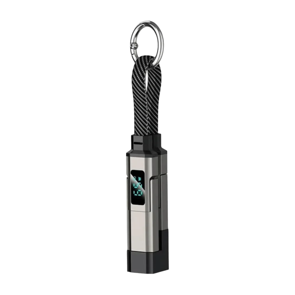 PowerMeter 65W 4-in-1 Keychain Cable